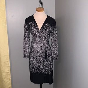 BCBG Max Azria Adele Wrap Dress in Sz M